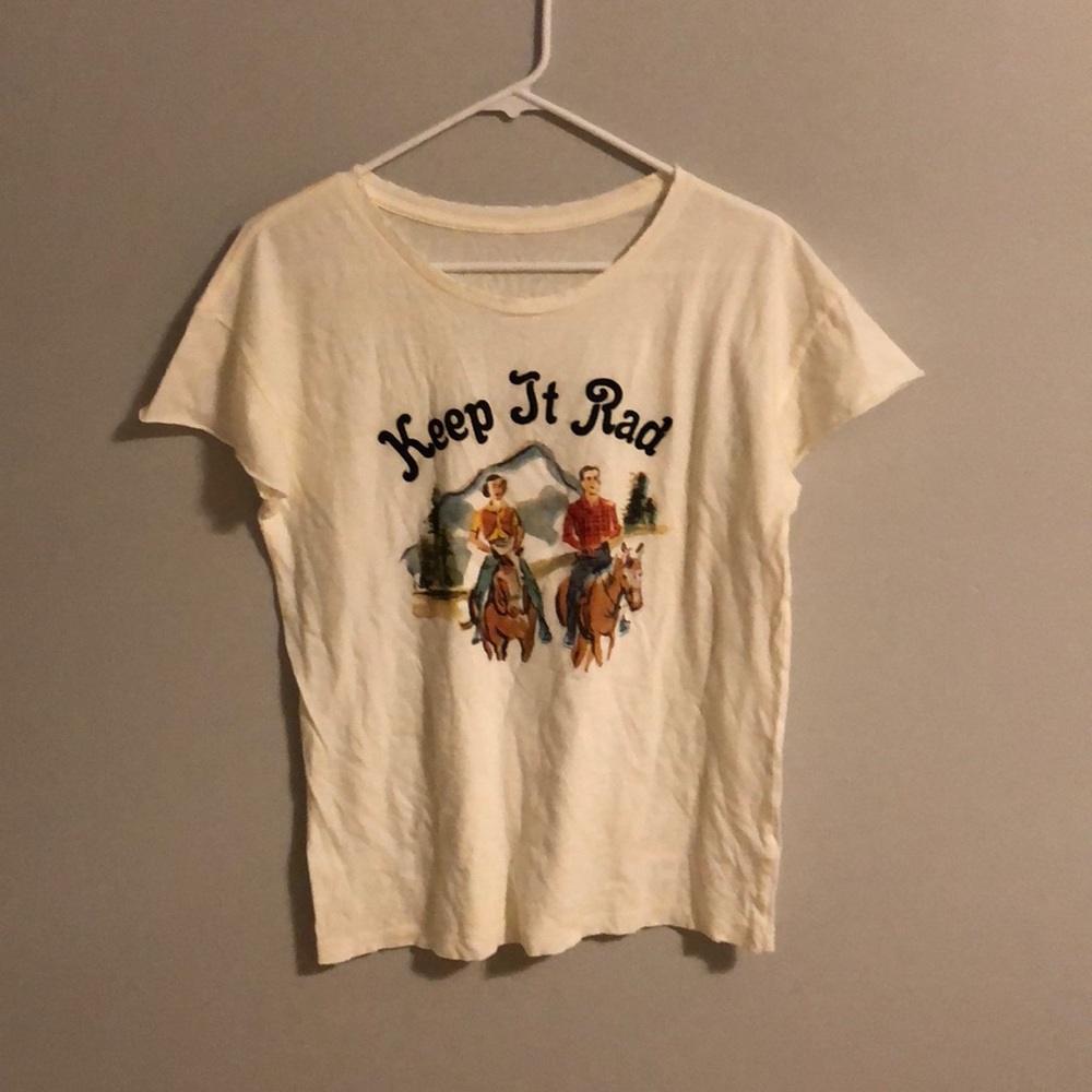 “keep it rad” tee